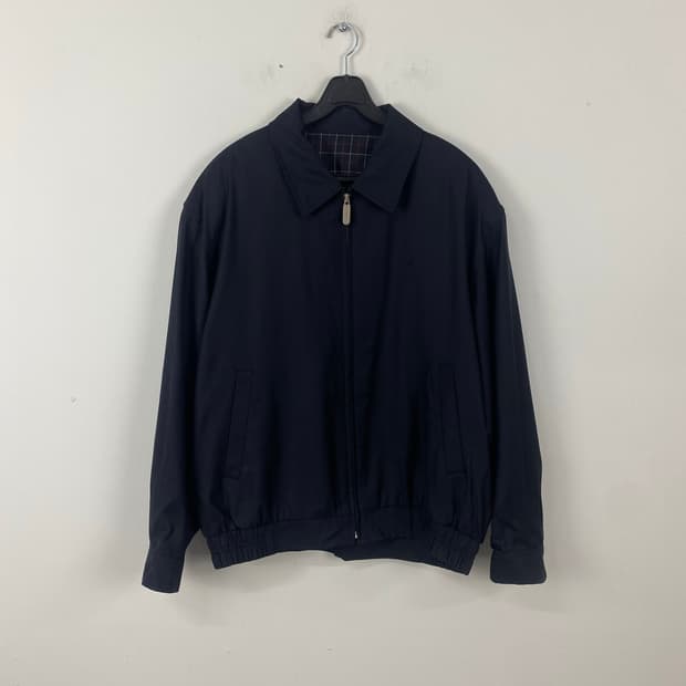 입생로랑 YSL 블랙 울실크 블루종 자켓 L <596>