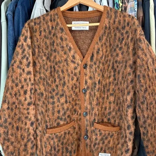 와코마리아 모헤어 가디건