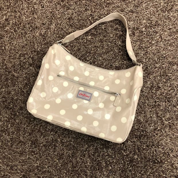 캐스키드슨 도트 숄더백