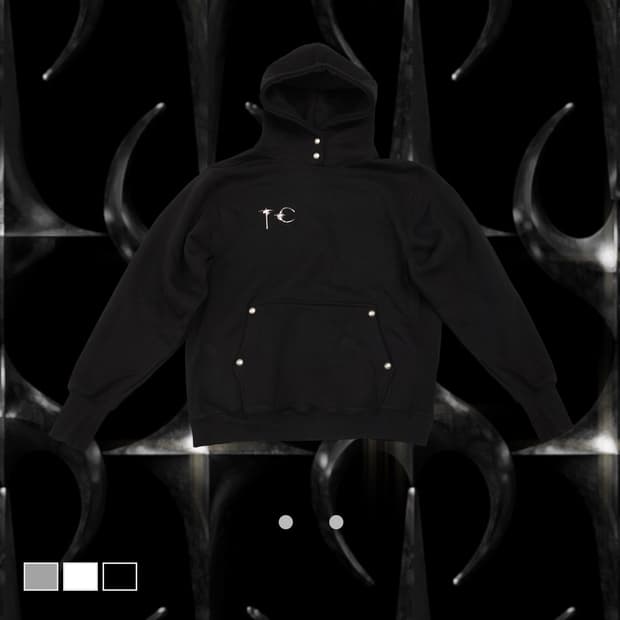 떠그클럽 아머 후드티 2사이즈 팝니다