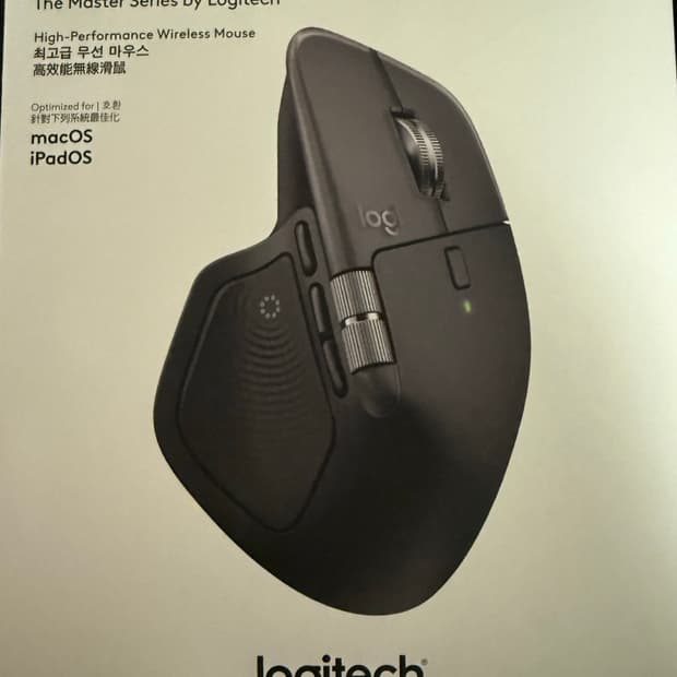 로지텍 MX Master 4 for MAC