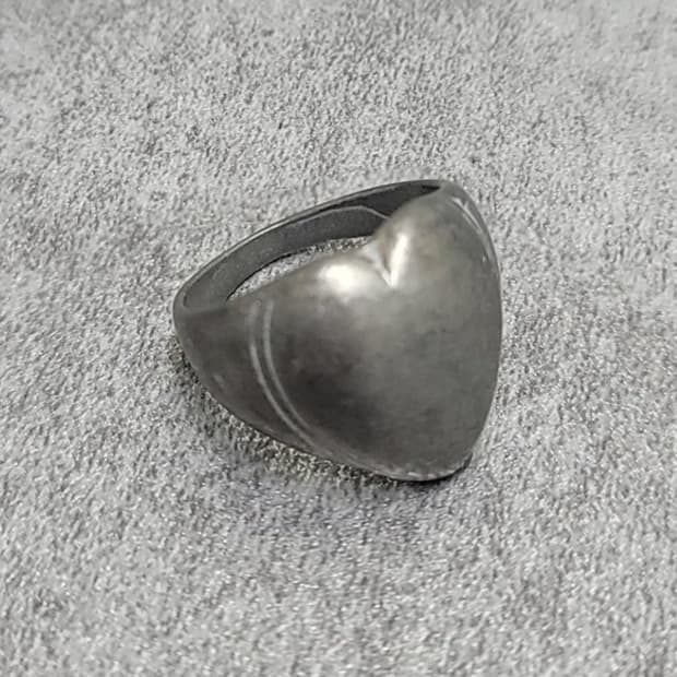 vintage heart ring