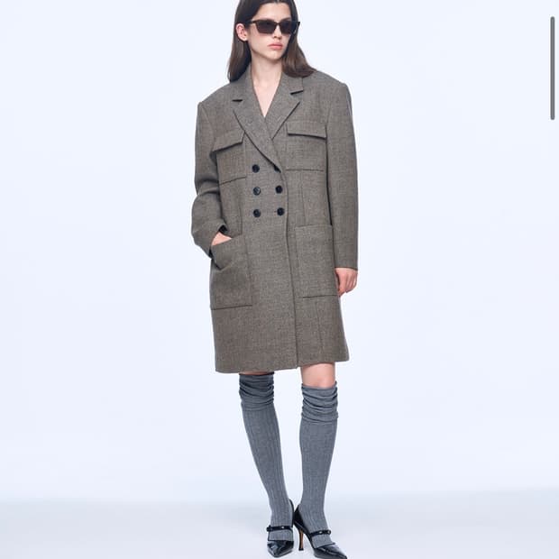 퍼블리카엑스 포켓 롱 자켓 PUBLICKA X