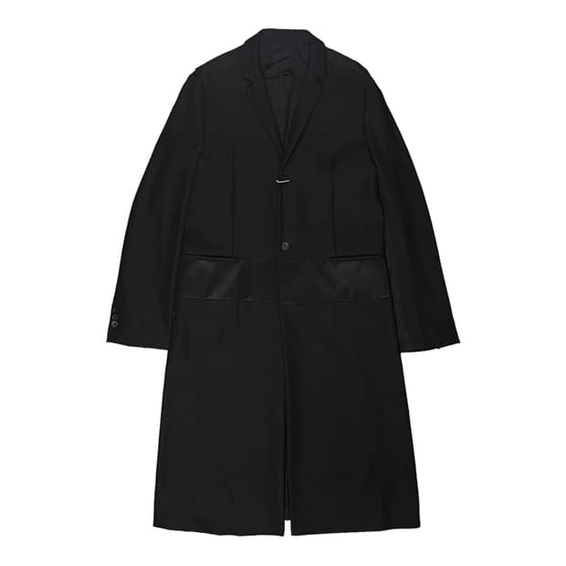 하이더아커만 20SS 사틴 울 오피서 코트