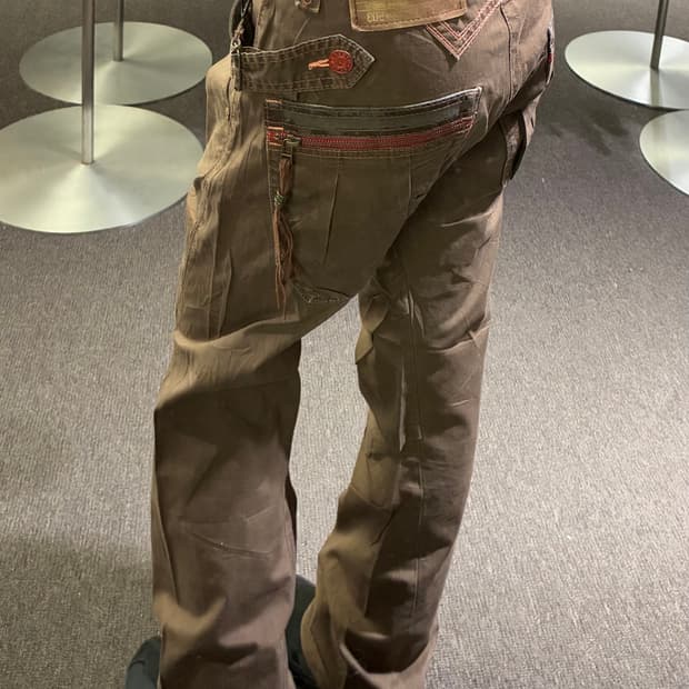 M)에드윈 503 빈티지 여성 카고 데님팬츠
