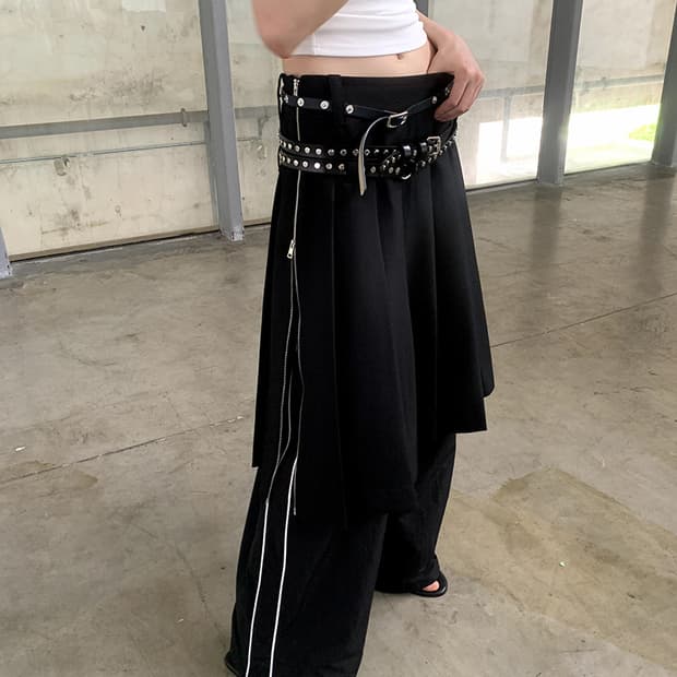 Lonslan 2way skirt (오픈와이와이깔)