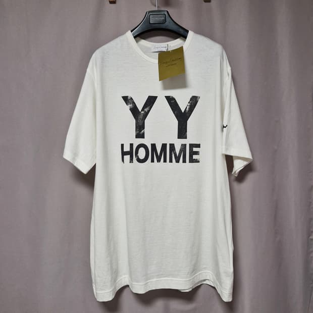 요지 야마모토 뿌르옴므 티셔츠