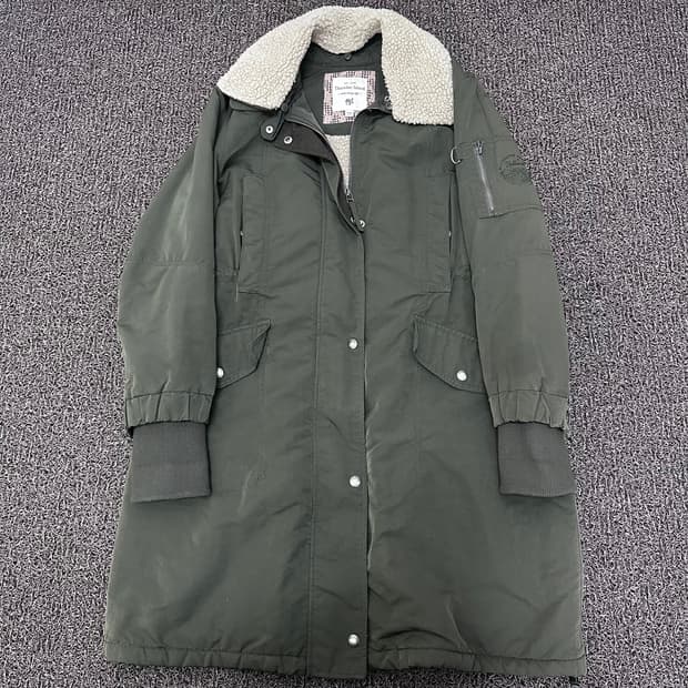 써스데이 아일랜드 여성 롱 야상 자켓 점퍼 90(M)