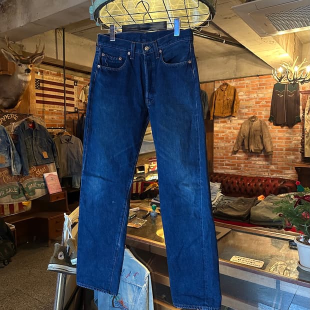 90s USA LVC 빈티지 리바이스 501 발렌시아 셀비지 데님 팬츠