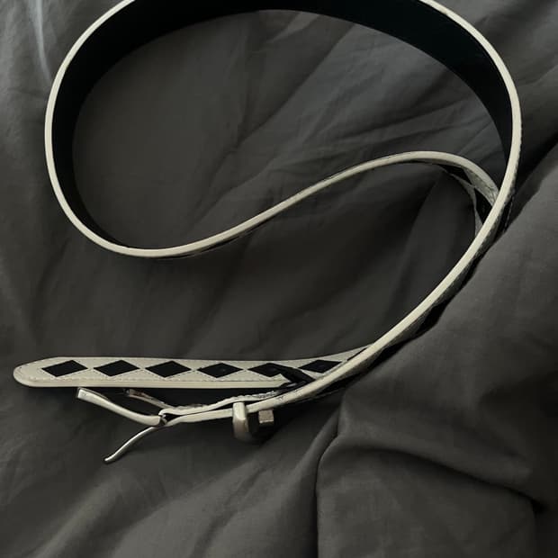 스투시 아가일 벨트 L 팝니다 