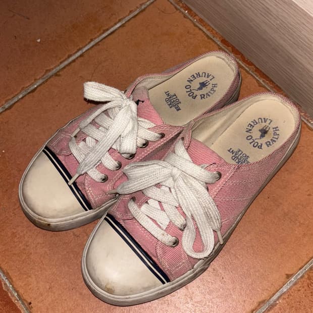 미국 빈티지 폴로 뮬 스니커즈