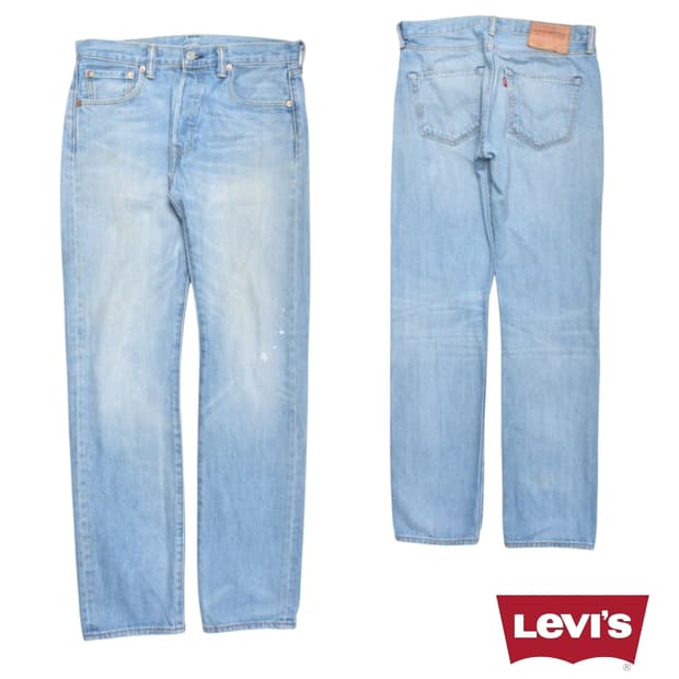 빈티지 리바이스 501 청바지 데님팬츠 굿페이드 30 N0782