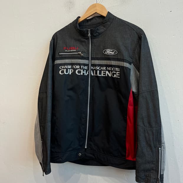 00s FUBU 후부 포드 레이싱 자켓 XL
