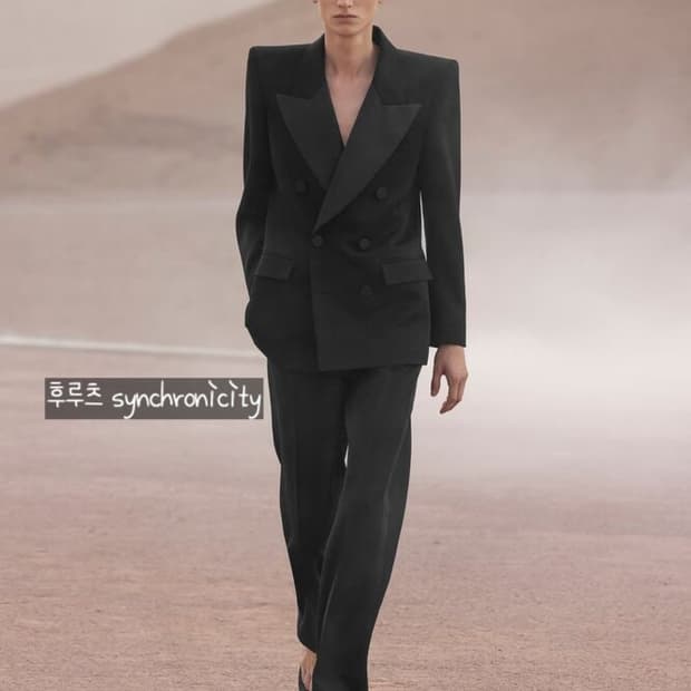 생로랑 스모킹 블레이저 50