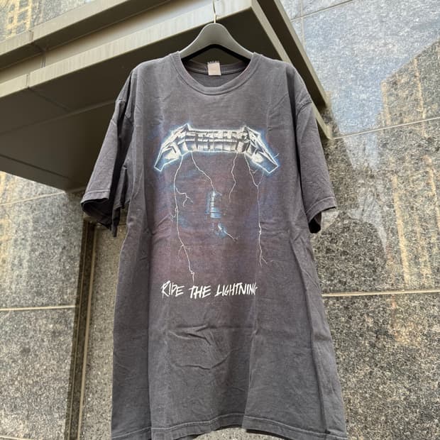 90s 메탈리카 빈티지 티셔츠 투어티