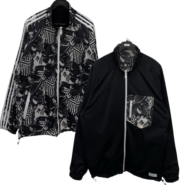 아디다스 리버시블  자켓