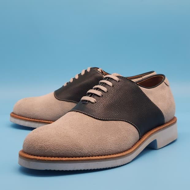 o KLAXON 스웨이드 로퍼255