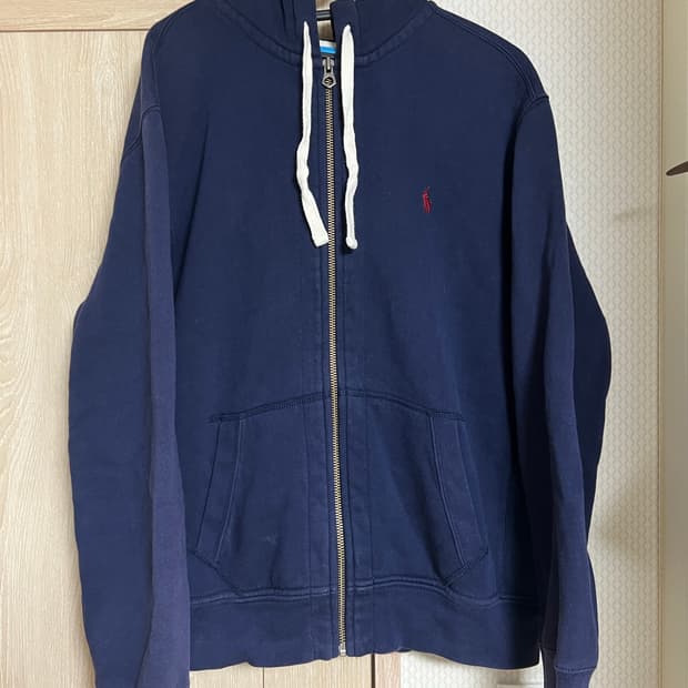 폴로 랄프로렌 네이비 레드포니 후드집업
