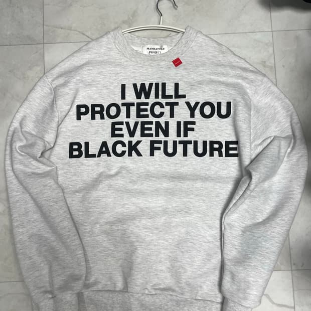 BLACK FUTURE HEAVY SWEATSHIRT