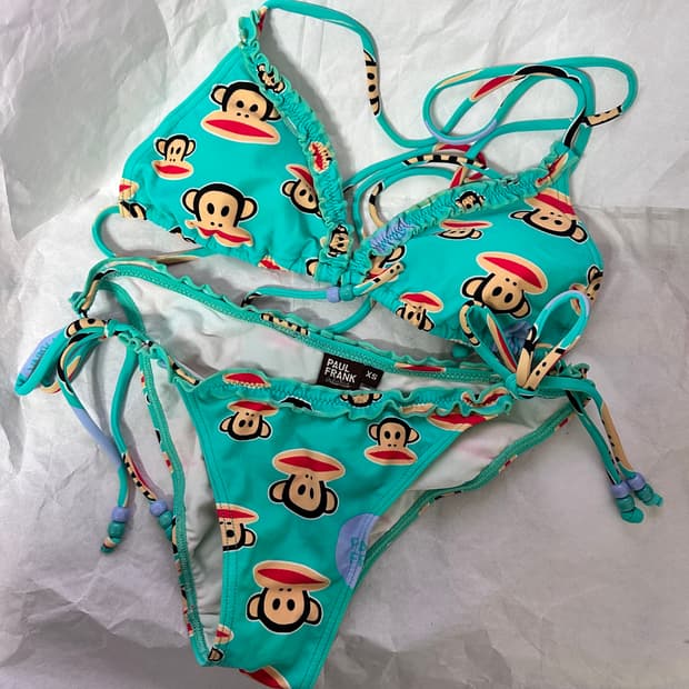 폴프랭크 비키니 xs 새상품 PAUL FRANK