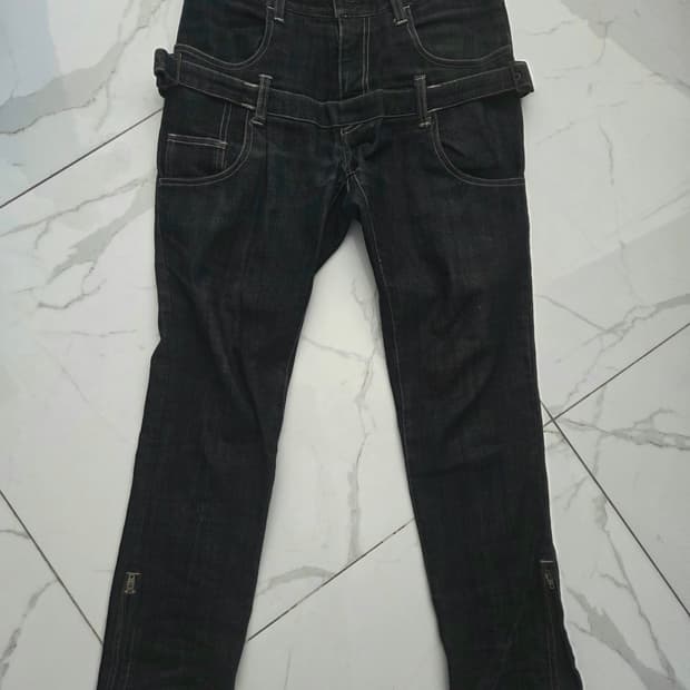 로우라이즈 00's y2k 팬츠