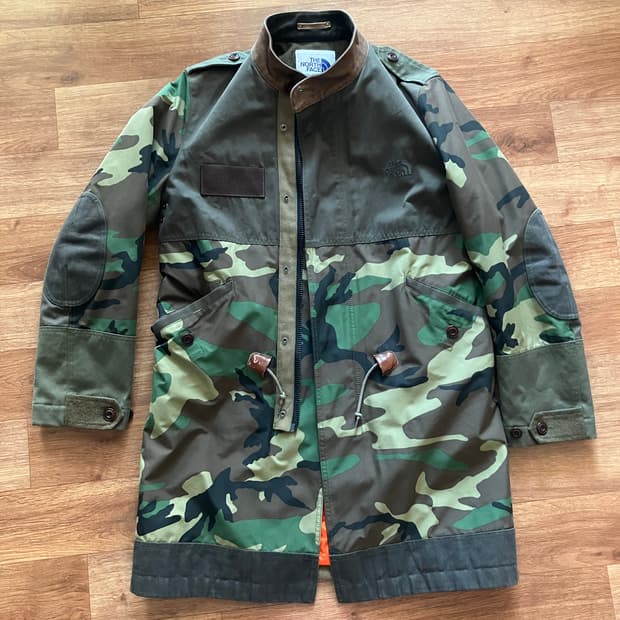 Junya watanabe x the north face 카모