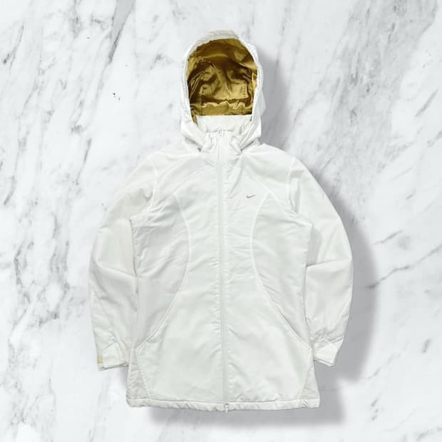 나이키 올드스쿨 누빔 후드 점퍼