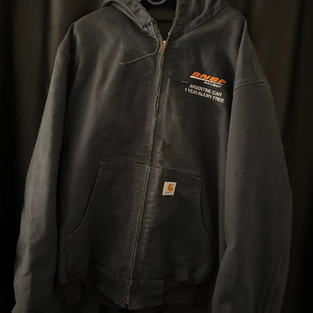 칼하트 워크자켓 블랙