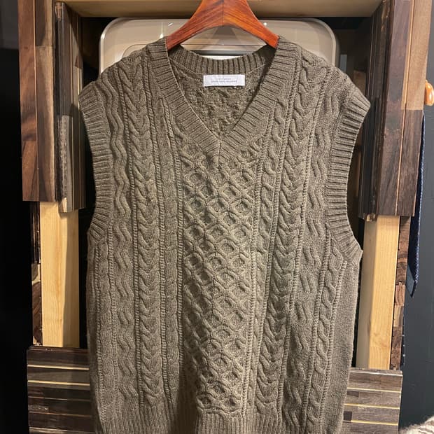 유나이티드애로우즈 니트조끼