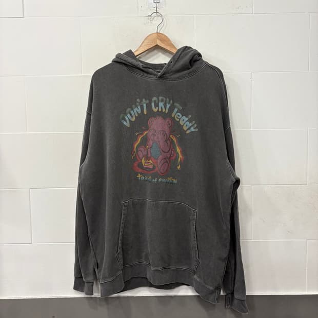 꼼파뇨 던크라이 테디 피그먼트 후드티