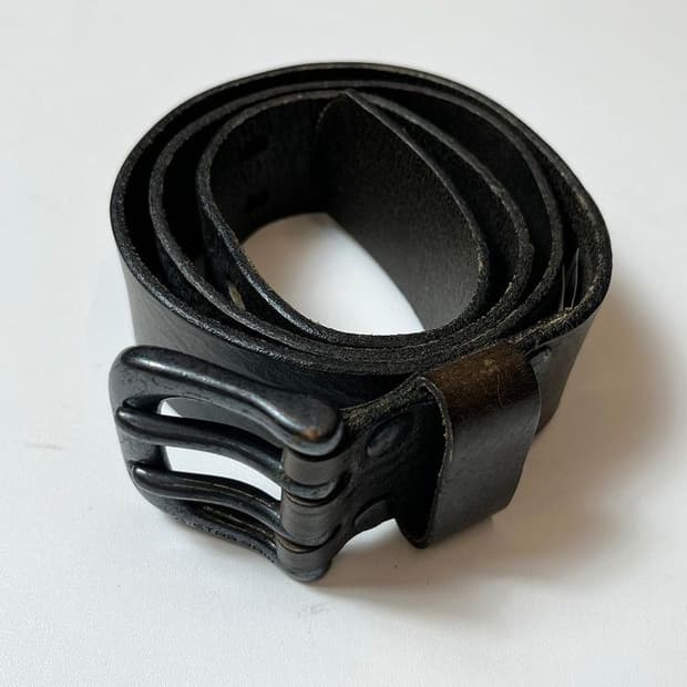 지스타로우 G-Star RAW 00's 소가죽 Y2K 벨트 Q1338