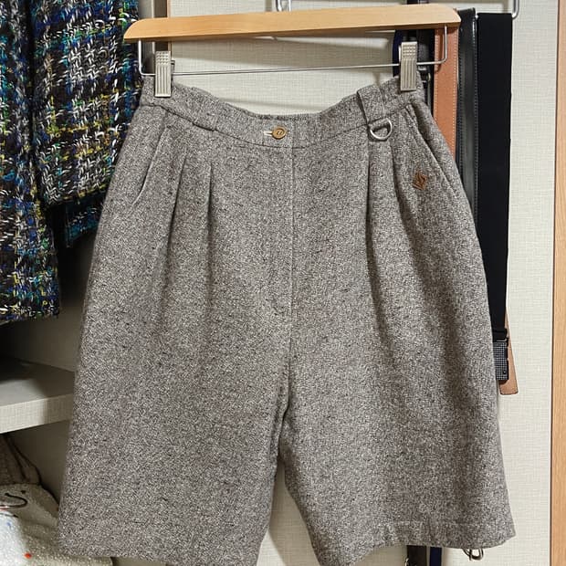 디올 dior 울 반바지 팬츠