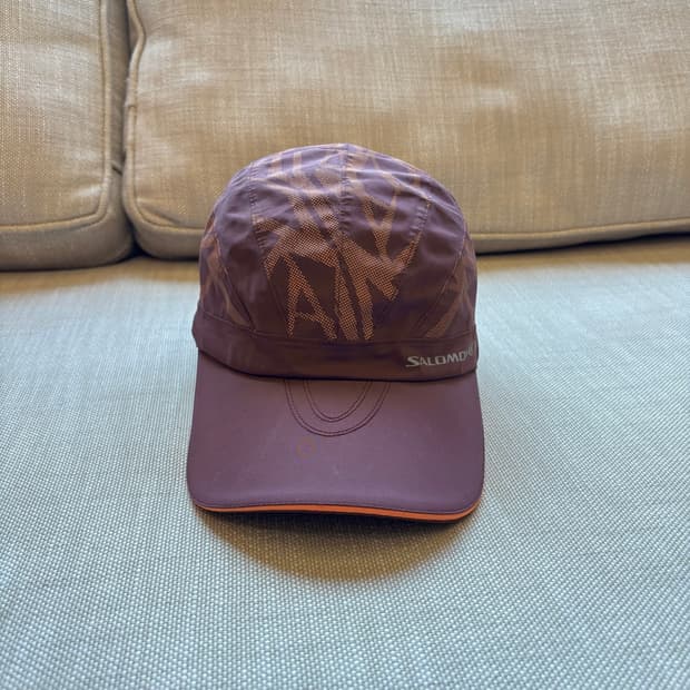 살로몬 아웃도어 모자 캡 퍼플 (59cm)