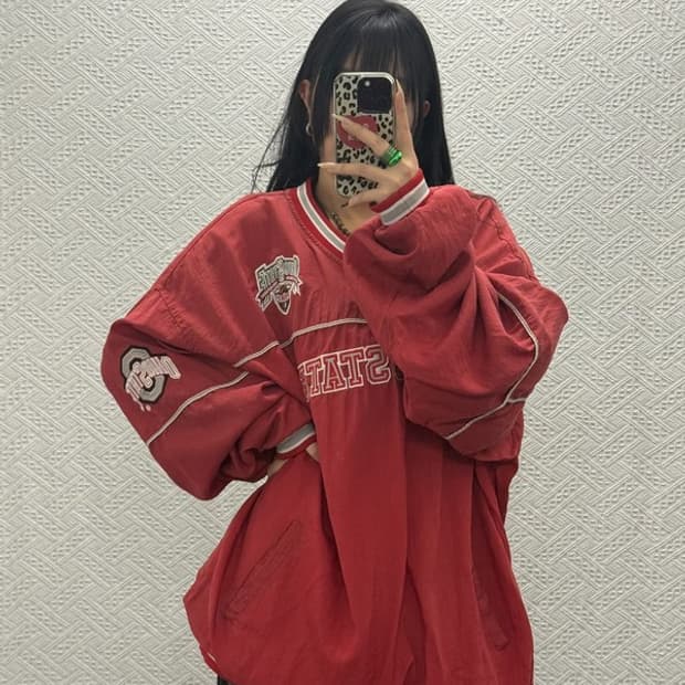 콜로세움 오하이오 주립대 스포티 웜업 바람막이 XXXL C08483