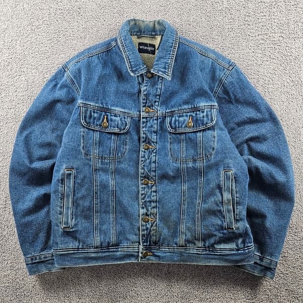 랭글러 쉐르파 라이닝 데님 트러커 자켓 ( L ) / 11023
