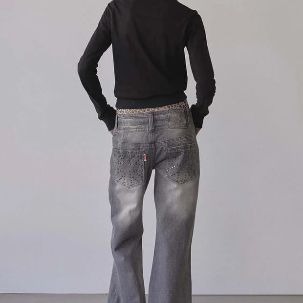 스컬프터 Union Jack Engineered Denim s