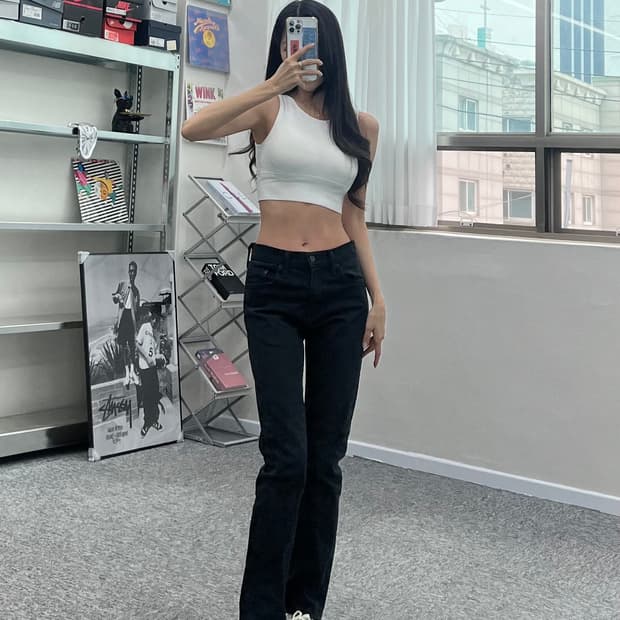 (허단39.5)리바이스 510 블랙-M1686