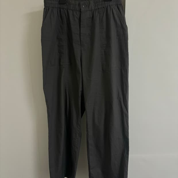 Aton COTTON LAWN WIDE EASY PANTS