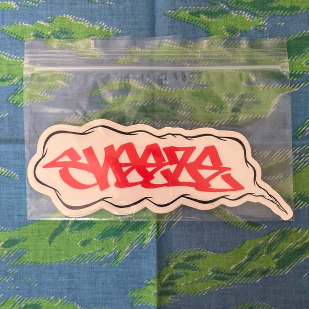 Sneeze Magazine x Barry McGee sticker
