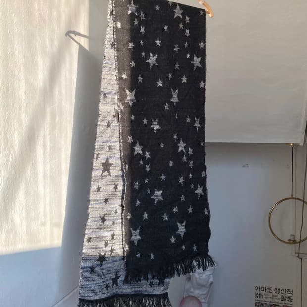 별모양 패턴 머플러