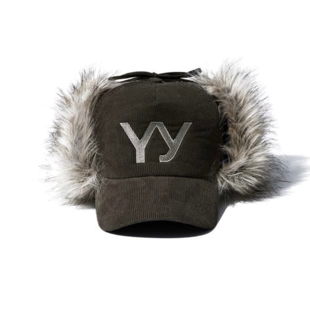 오픈yy 코듀로이 퍼 이어플랩