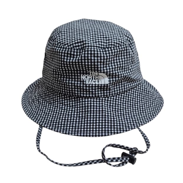 (새상품급) 노스페이스 체크 버킷햇