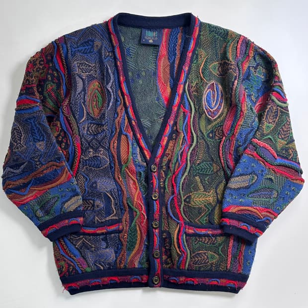 림노스 케이블 니트 가디건