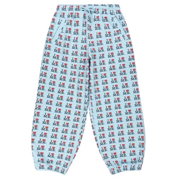 애슐리윌리엄스 아이러브미 블루 팬츠