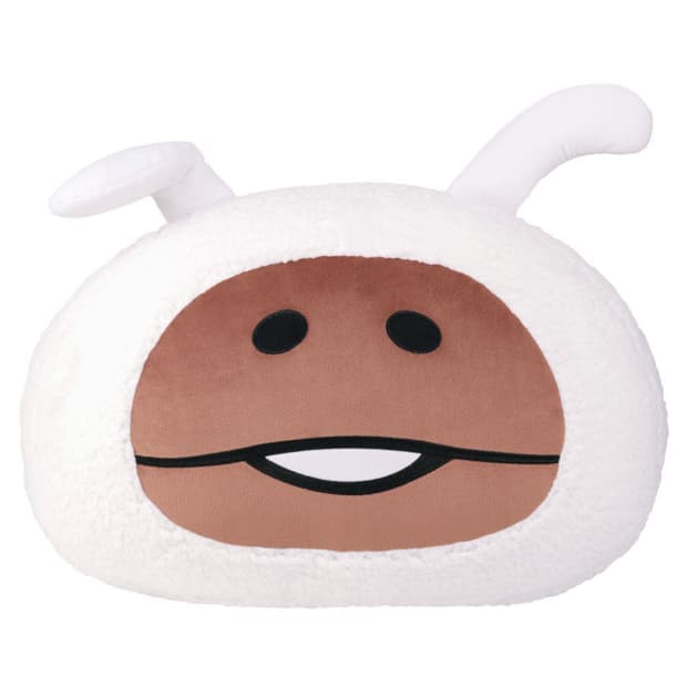 나메코 토끼 페이스 모찌 쿠션 인형