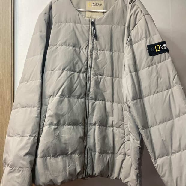내셔널지오그래픽 남성 헤론 경량패딩 그레이 115
