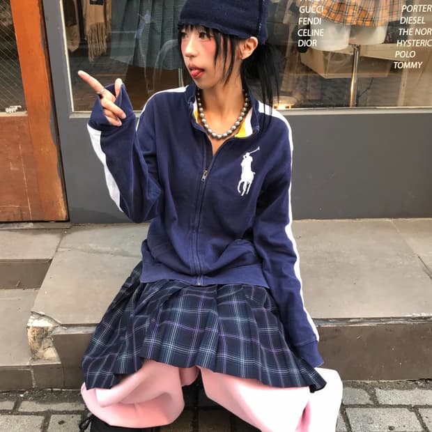 Polo Big Pony Zip-Up