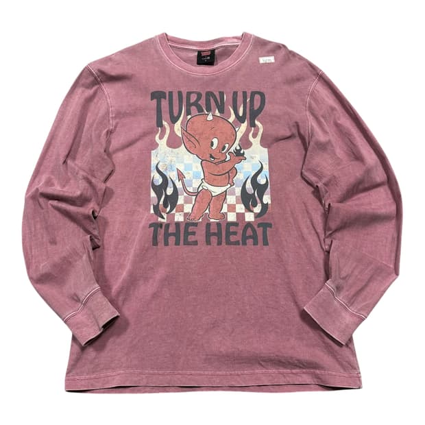 ✨ (바배) 핫스터프 x 탑텐 콜라보 피그먼트 롱슬리브