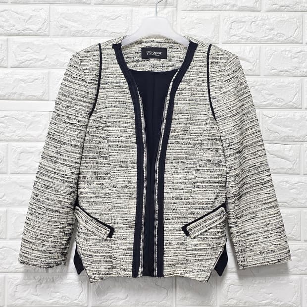 택포_ 주크 ZOOC 트위드 자켓 M