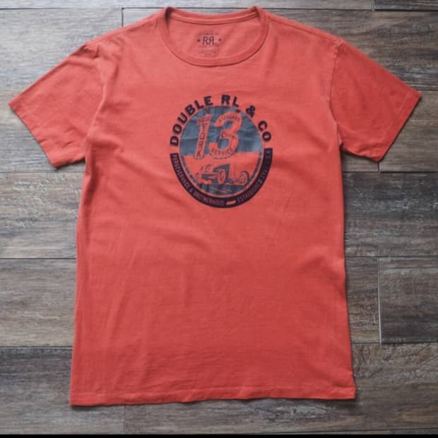 RRL 더블알엘 Jersey Graphic 크루넥 티셔츠 S